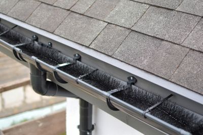 Close-up of Mesh Gutter Cover